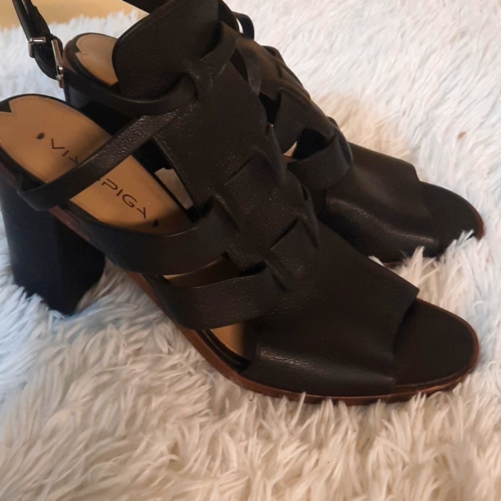Via Spiga Open Toe Heels